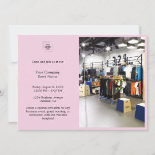 Firmen-Einladungsdesign für 5x7-Foto-Event Einladung