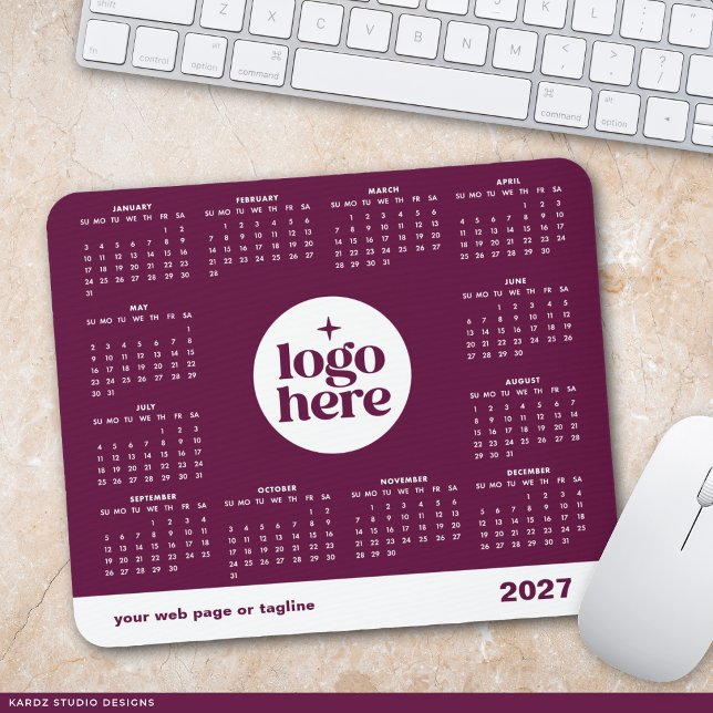 Firmen Geschäft Logo 2027 Mauspad Kalender (Von Creator hochgeladen)