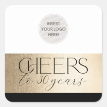 FIRMENANNIVERSARY - elegantes Business-Gold