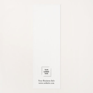 Firmenbranding Logo Geschäft Minimal Einfach Yogamatte