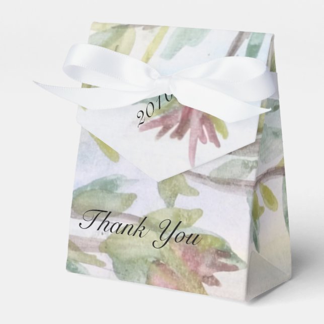 Firmengast oder Hochzeitsgast Geschenkschachtel (Vorderseite)