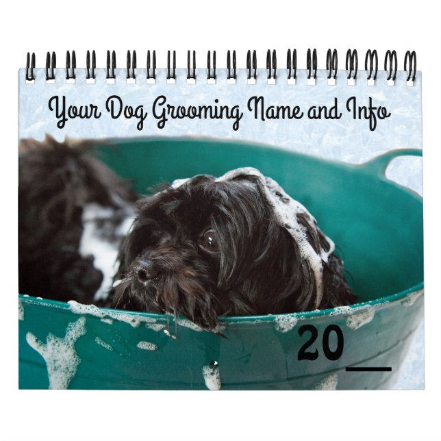 Firmenkalender für Hunde im Pet Store Kalender (Titelbild)