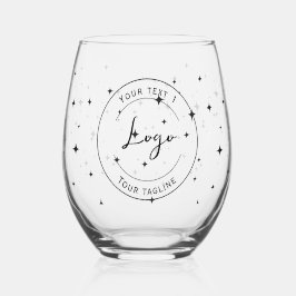Firmenkunden Ihr Logo Bulk Geschenke Stemless Weinglas Ohne Stiel