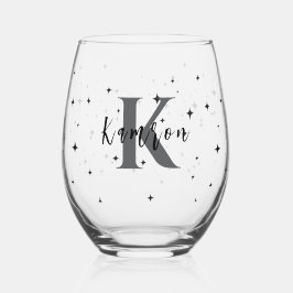 Firmenkunden Monogramm Bulk-Geschenke Weinglas Ohne Stiel