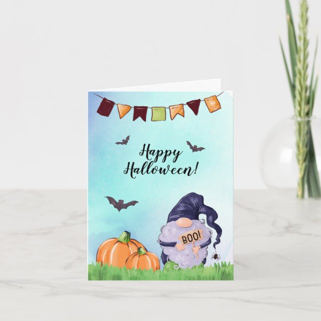 FirmenkundenHalloween Karte (Vorderseite)