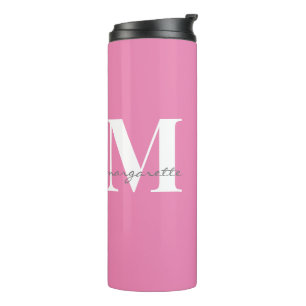 Firmenkundenlogo Modern Name des Mitarbeiters Thermosbecher