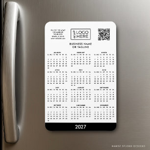 Firmenlogo 2027 Kalender Magnet