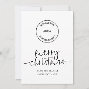 Firmenlogo 2027 Kalender QR-Code Frohe Weihnachten