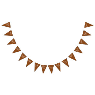 Firmenlogo auf dem Banner des Braunen Dreiecks