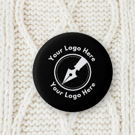 Firmenlogo Beruflich Modernes Schwarzes Notar Button