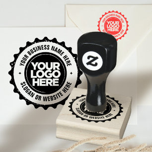 Firmenlogo - Berufliche Briefmarke aus Kautschuk Gummistempel