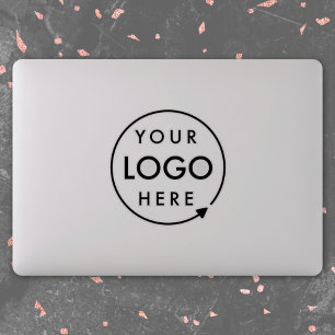 Firmenlogo Berufliches Corporate Laptop Aufkleber