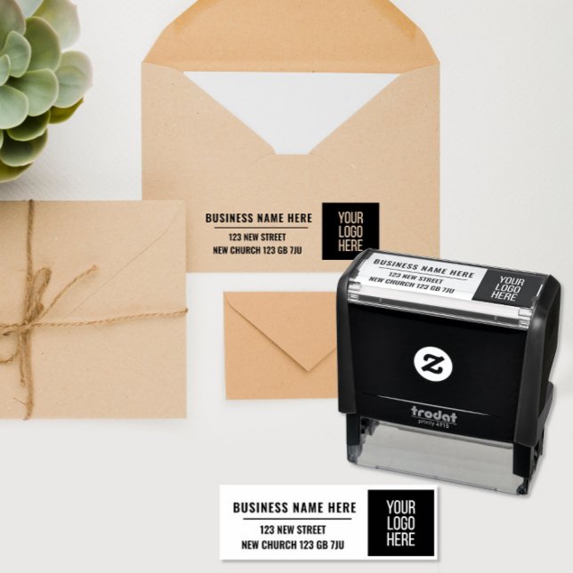 Firmenlogo Branding Firmenname Vertriebsmarkierung Permastempel (Von Creator hochgeladen)