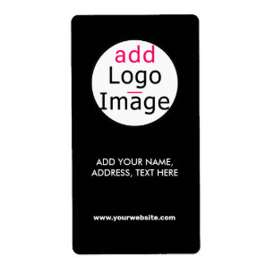 Firmenlogo Business Chic anpassbar Schwarz Marke