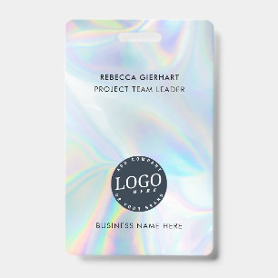 Firmenlogo Business Holographic Employee-ID Ausweis