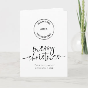 Firmenlogo Corporate QR-Code Frohe Weihnachten
