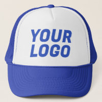 Firmenlogo CUSTOM Blau & Weiß