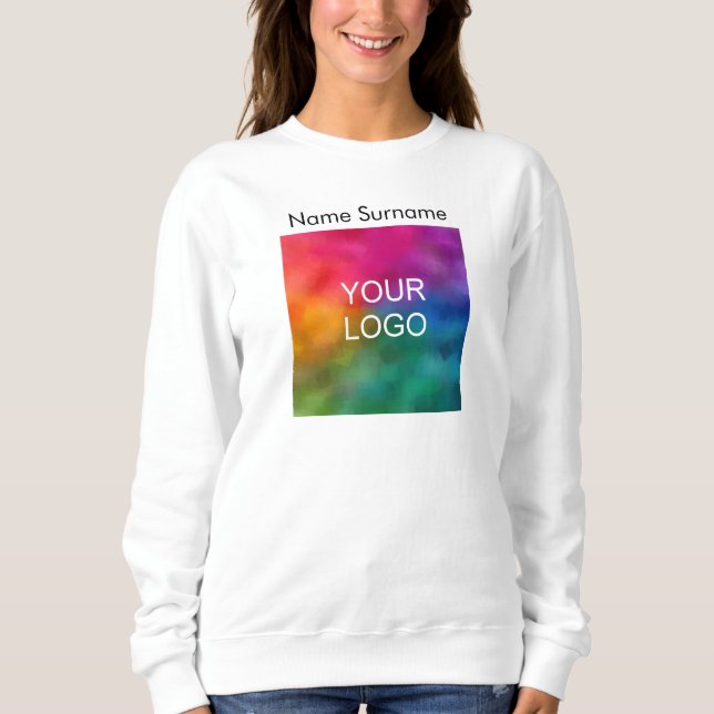 Firmenlogo - Doppel-Side-Basic Sweatshirt (Vorderseite)