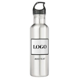 Firmenlogo Edelstahlflasche