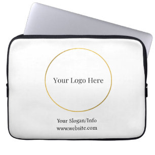 Firmenlogo Elegantes Geschäftsmodell Laptopschutzhülle