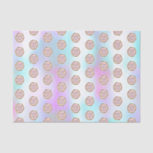 Firmenlogo Farbige Ombre Abstrakte Tissue-Papier Seidenpapier