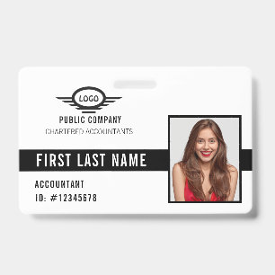 Firmenlogo Foto Name ID-Ausweis Ausweis