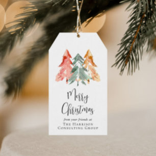 Firmenlogo Frohe Weihnachtsfeiertage Geschenkanhänger