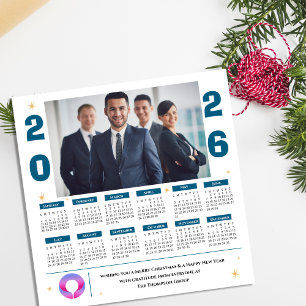 Firmenlogo für Foto-Kalender für Unternehmen Magnetkarte