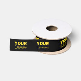 Firmenlogo für kundenspezifische Geschenke Satinband