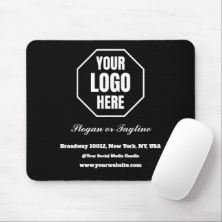 Firmenlogo für kundenspezifische Markenbezeichnung Mousepad