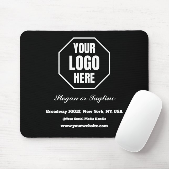 Firmenlogo für kundenspezifische Markenbezeichnung Mousepad (Mit Mouse)