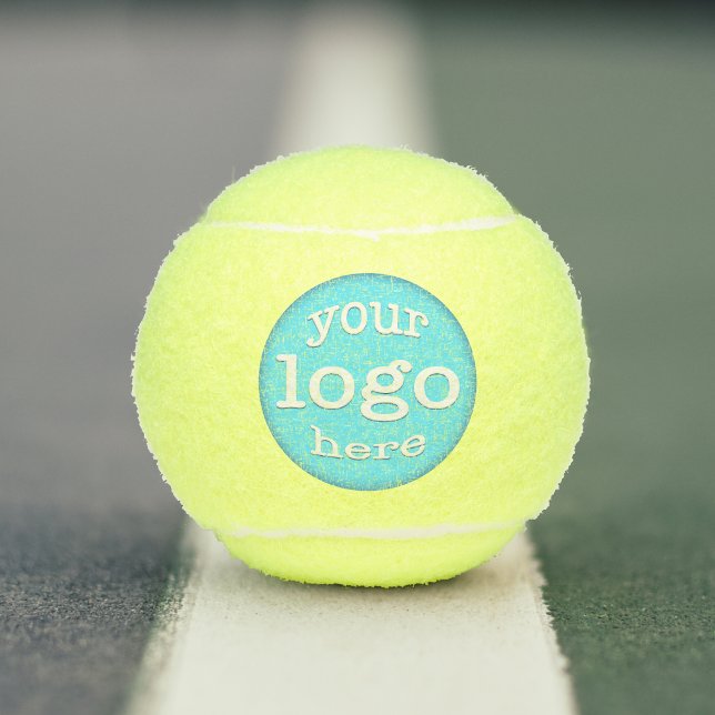 Firmenlogo für kundenspezifische Unternehmen Tennisbälle (Custom Company Business Logo Corporate Tournament Tennis Balls)