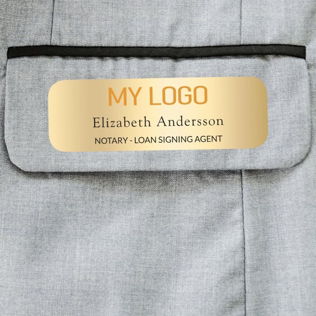 Firmenlogo für Mitarbeiter Namensschild (Von Creator hochgeladen)