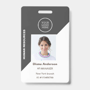 Firmenlogo für Mitarbeiterfoto-ID-Sicherheitsauswe Ausweis