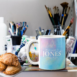 Firmenlogo für persönliche Markenbezeichnungen Mod Kaffeetasse