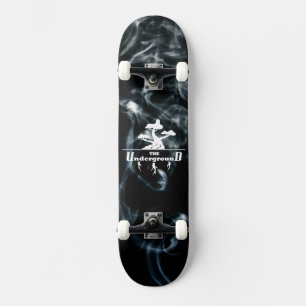 Firmenlogo für schwarzen Rauch Skateboard