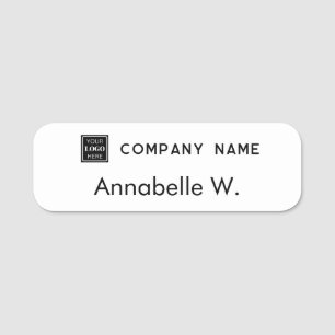 Firmenlogo Generic safety Button name tag