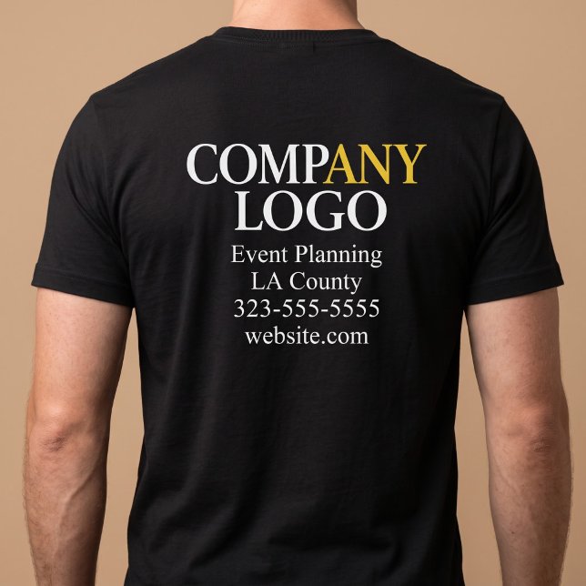 Firmenlogo Geschäft T-Shirt (Von Creator hochgeladen)