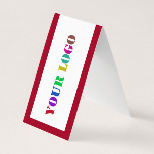 Firmenlogo Geschäftskarte Benutzerdefinierte Farbe Visitenkarten