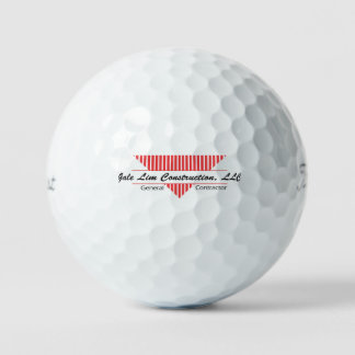 Firmenlogo Golfbälle, gestalten Sie Ihre eigenen Golfball