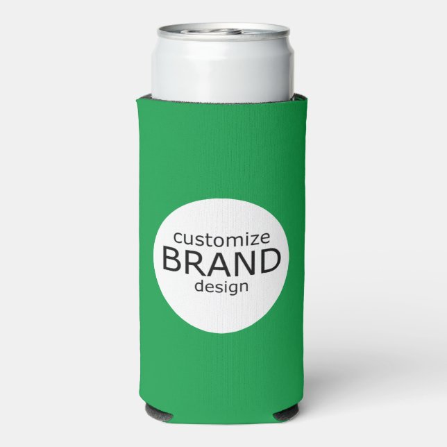 Firmenlogo Grün Selters Dosenkühler (Seltzer Rückseite)