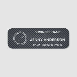 Firmenlogo Imitats Mitarbeiternamenstempel Namensschild