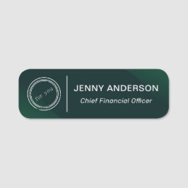 Firmenlogo Imitats Mitarbeiternamenstempel Namensschild