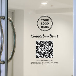 Firmenlogo Kontaktieren Sie uns Erstellen Sie Ihre Fensteraufkleber