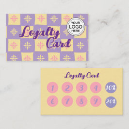 Firmenlogo Kundenspezifische, fröhliche Colors Loy Visitenkarte