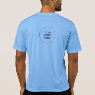 Firmenlogo Mens für doppelseitige Printwerbung T-Shirt