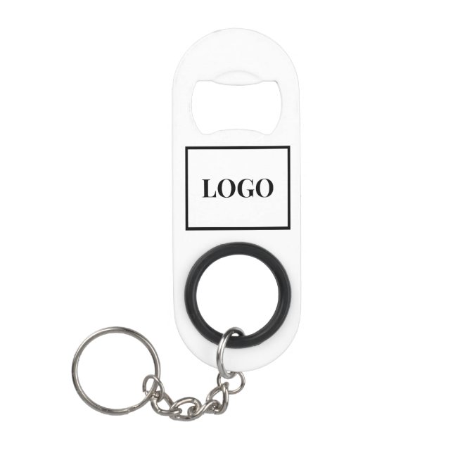 Firmenlogo Mini Flaschenöffner (Vorderseite)