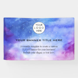 Firmenlogo Minimalistisch Modernes berufliches Bla Banner