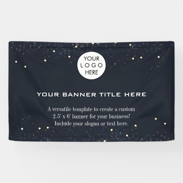 Firmenlogo Minimalistisch Modernes berufliches Sch Banner (Horizontal)