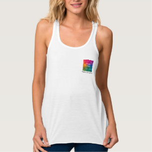Firmenlogo Mitarbeiter - Doppelseiten von Frauen Tank Top